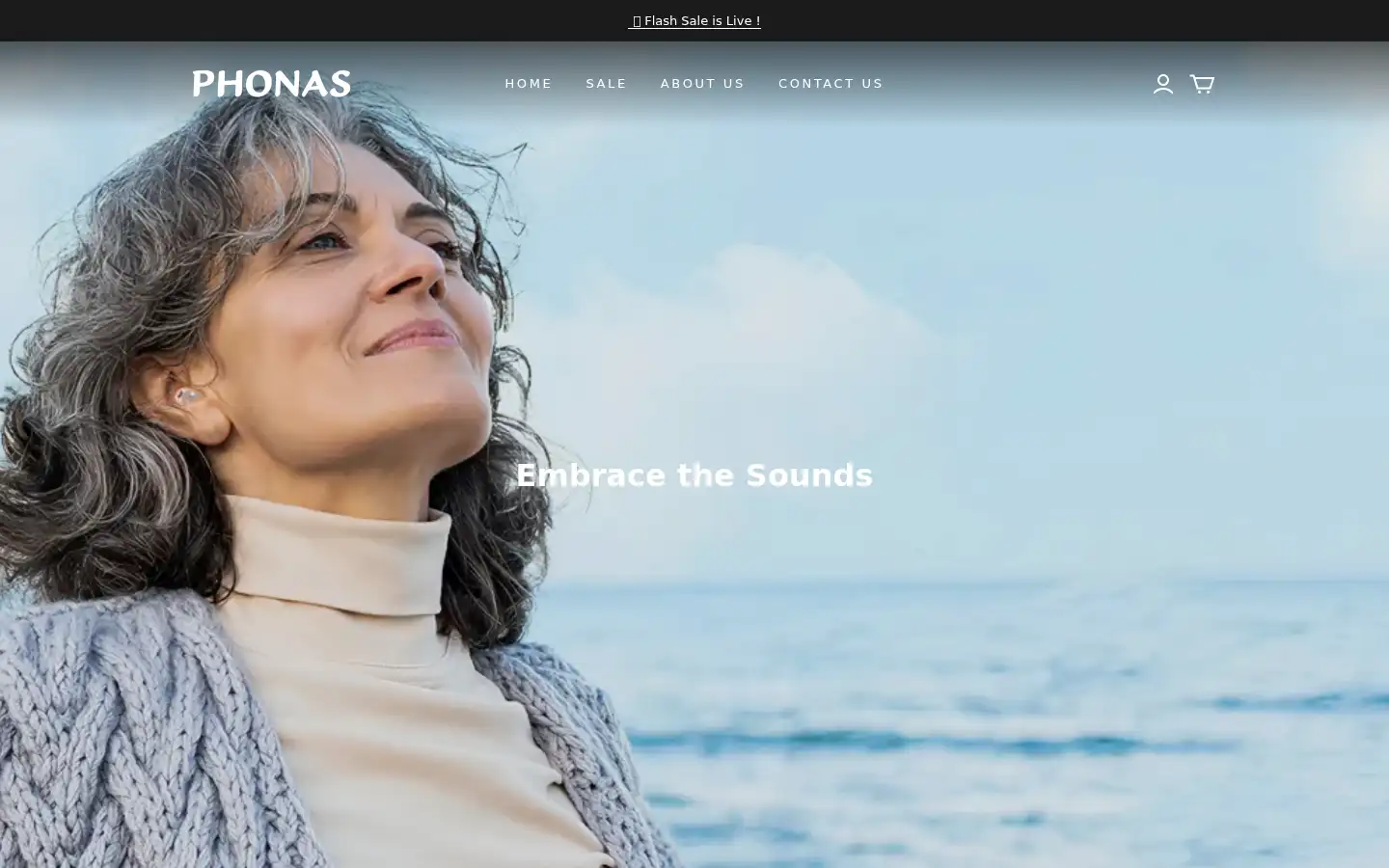 Screenshot of phonas.net