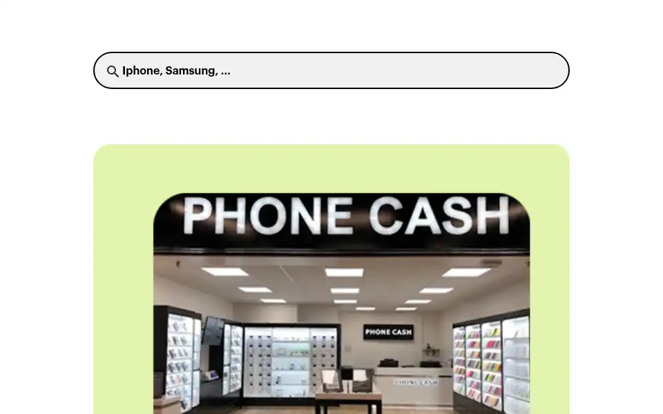 Screenshot of phonecash.fr
