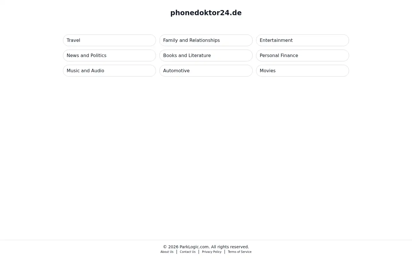 Screenshot of phonedoktor24.de