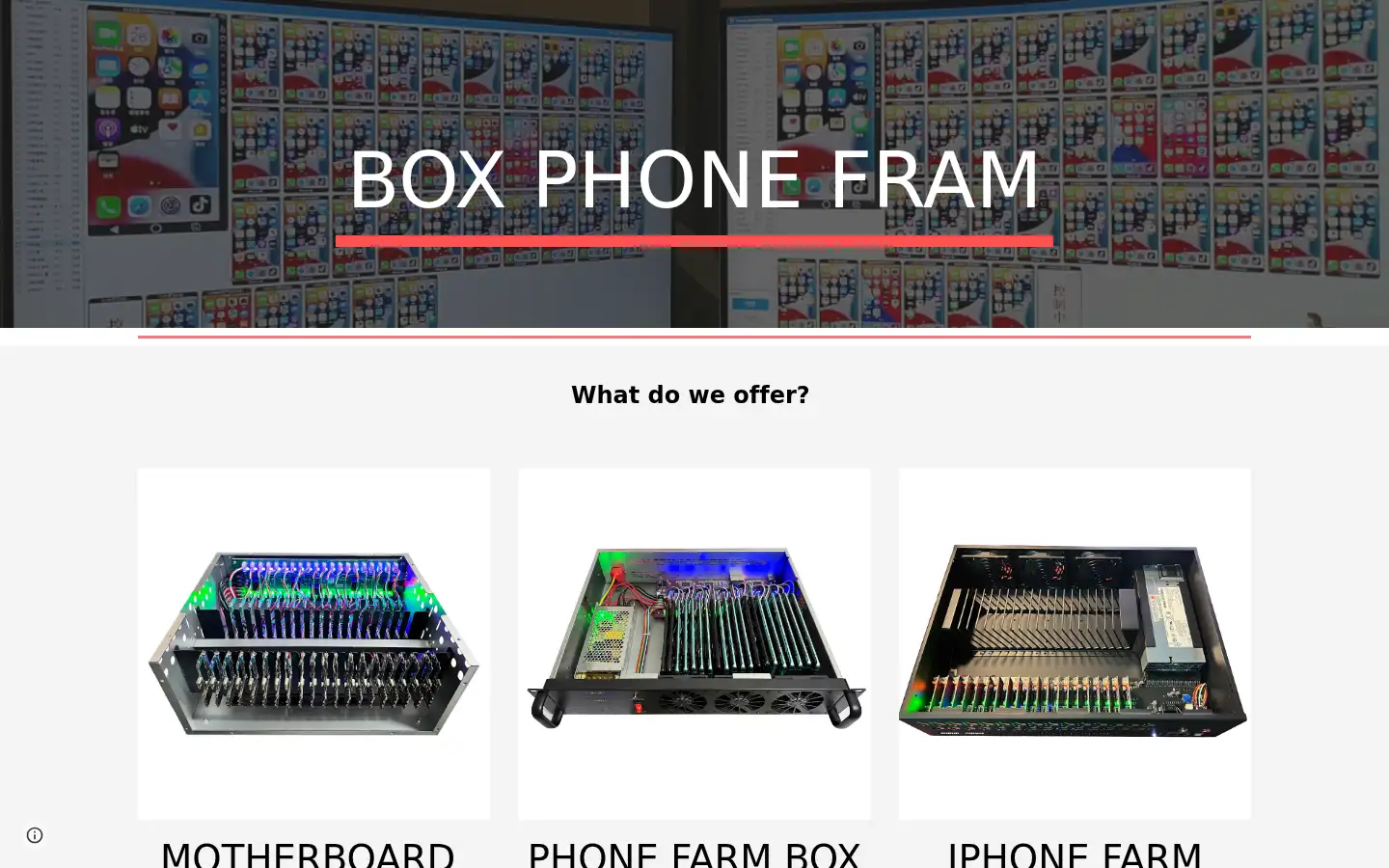 Screenshot of phonefarm.some3c.com