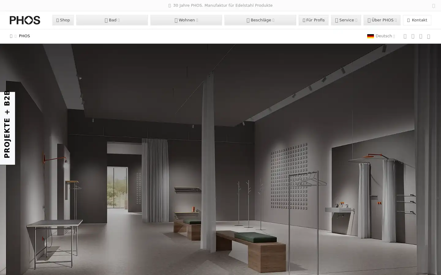Screenshot of phos.de
