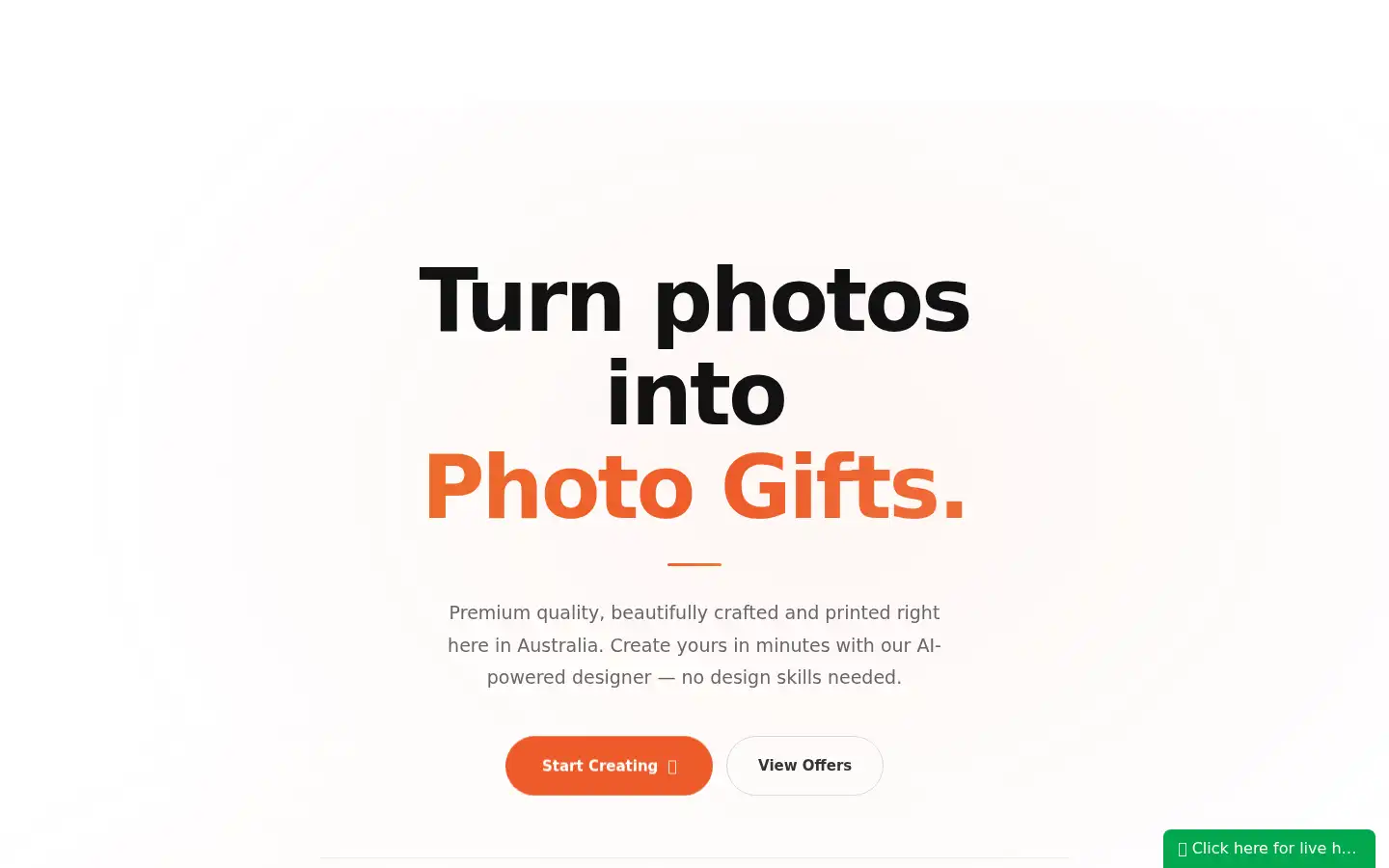 Screenshot of photobookshop.com.au
