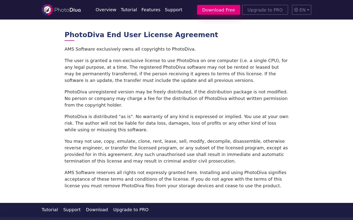 Screenshot of photodiva.net