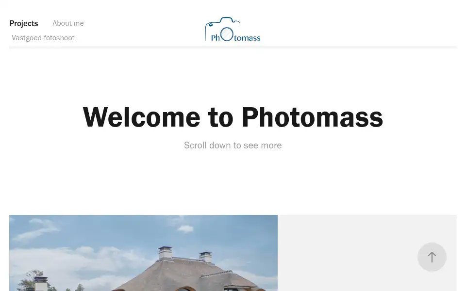 Screenshot of photomass.nl