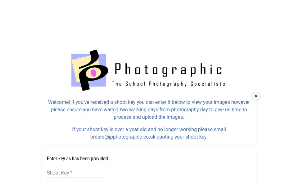 Screenshot of photoprinting.co.uk