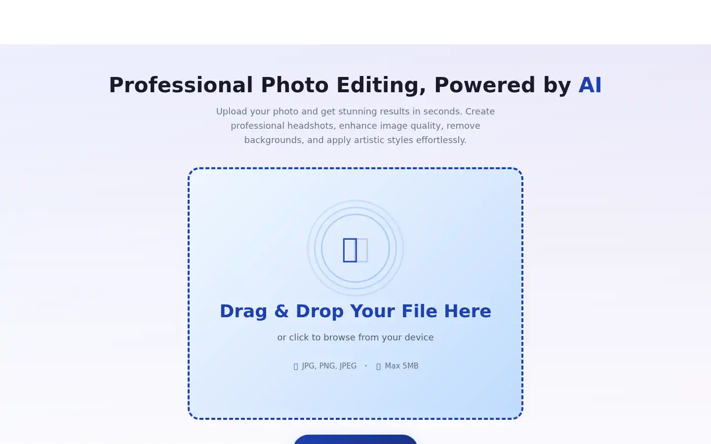 Screenshot of photoria.net