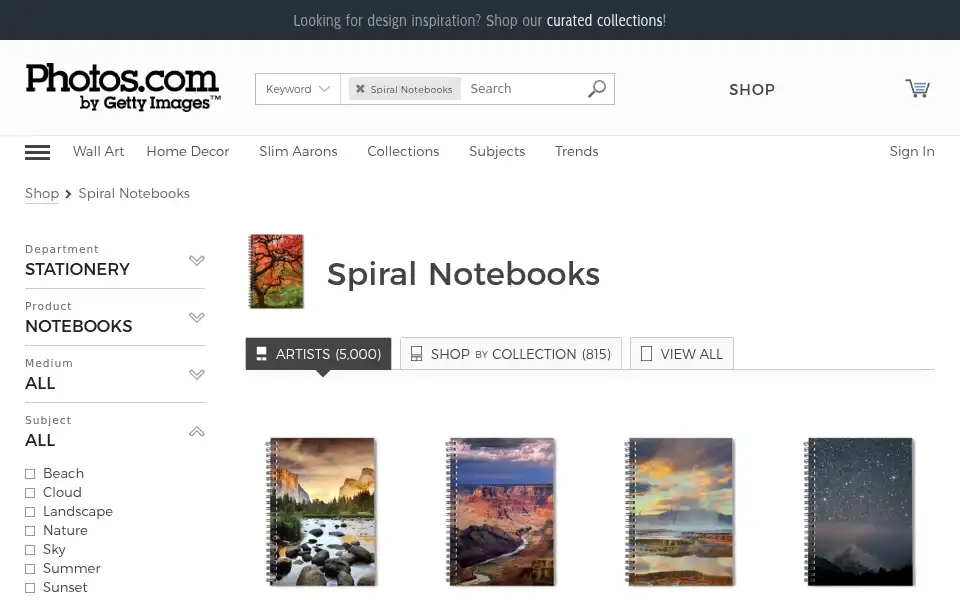 Screenshot of photos.com