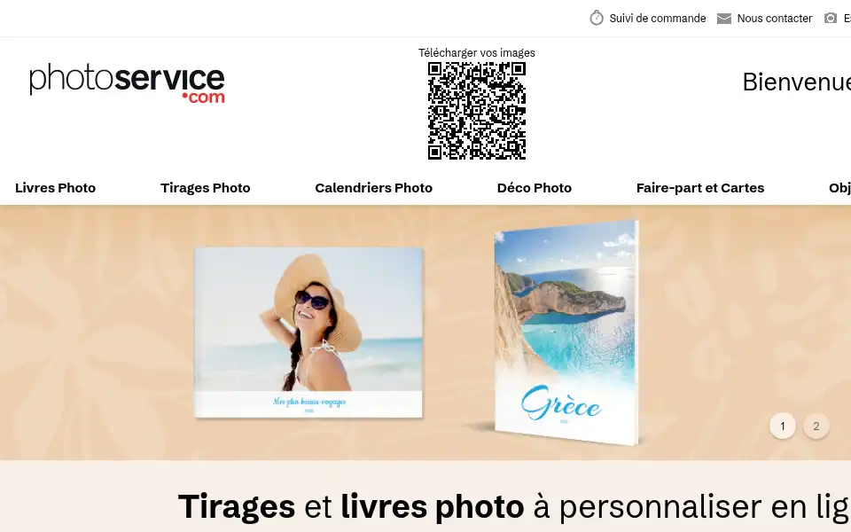 Screenshot of photoservice.com