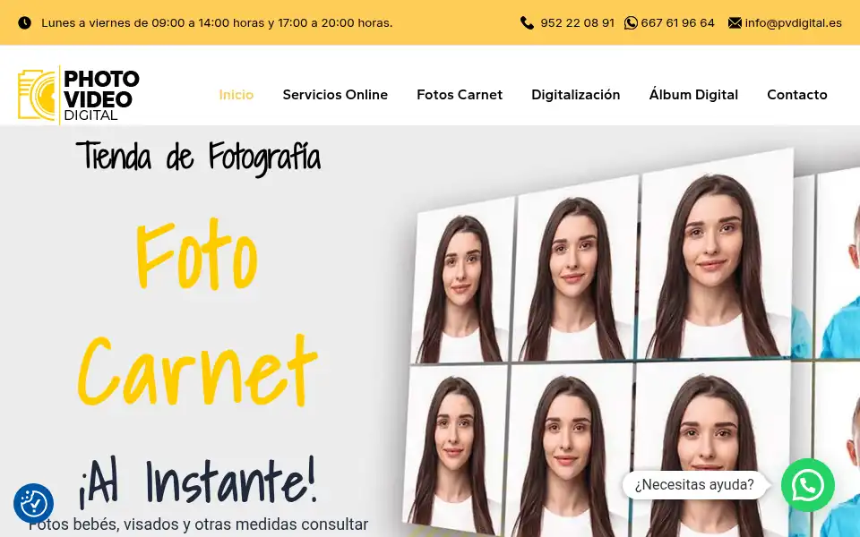 Screenshot of photovideodigital.es