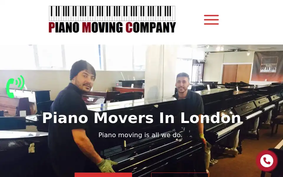 Screenshot of pianomovingcompany.co.uk
