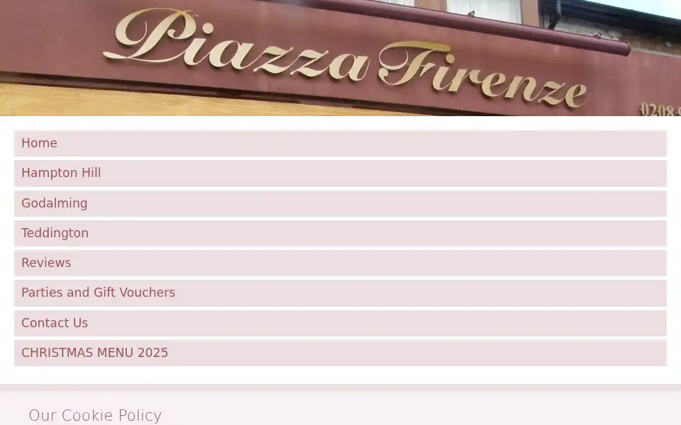 Screenshot of piazzafirenze.com