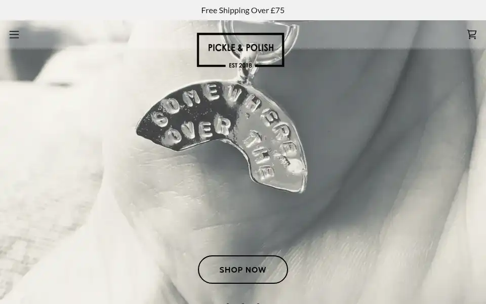 Screenshot of pickleandpolish.co.uk