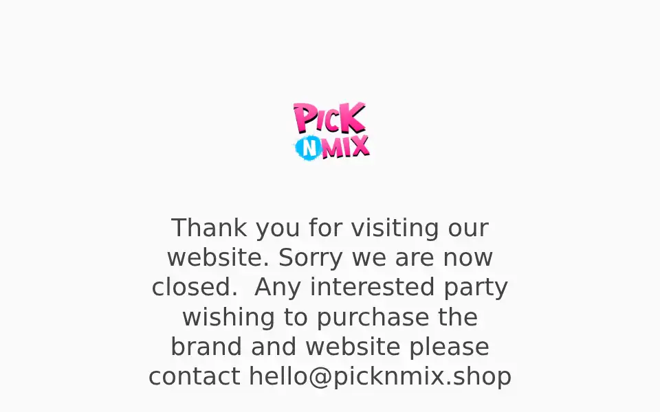 Screenshot of picknmix.shop