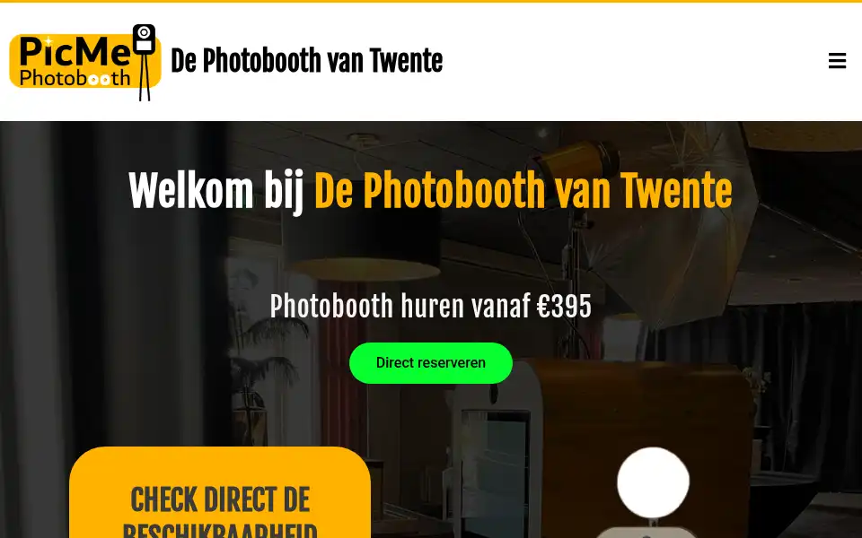 Screenshot of picme.nl
