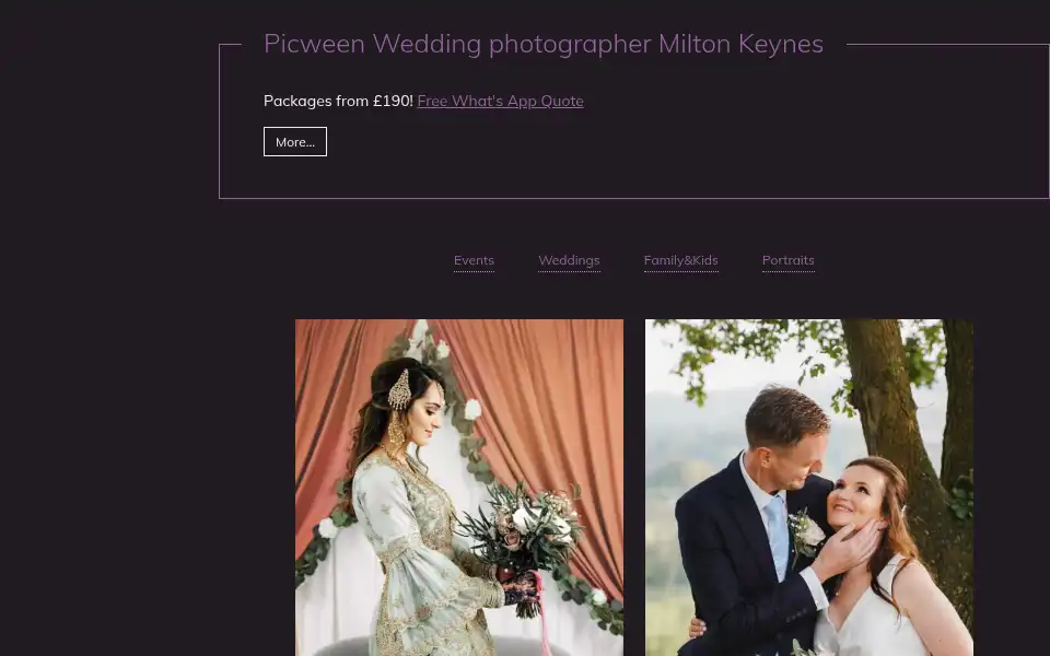 Screenshot of picween.com