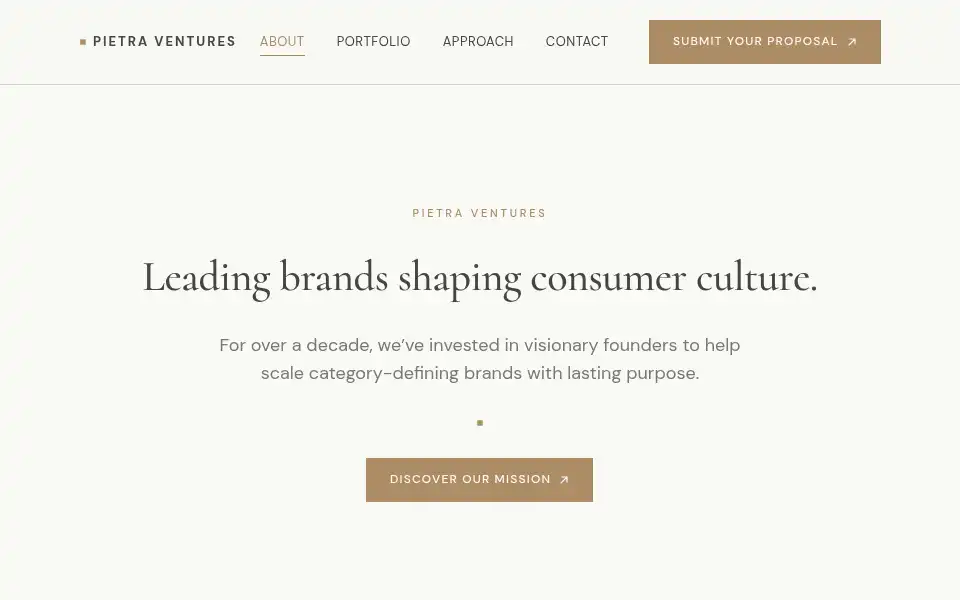 Screenshot of pietra.co.uk