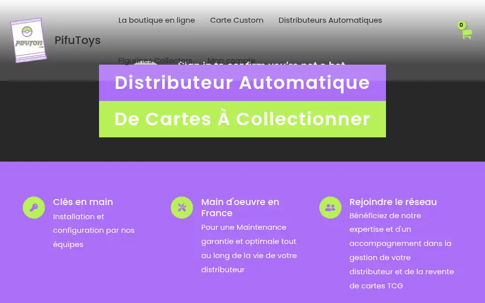 Screenshot of pifutoys.com