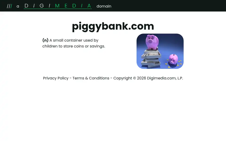 Screenshot of piggybank.com