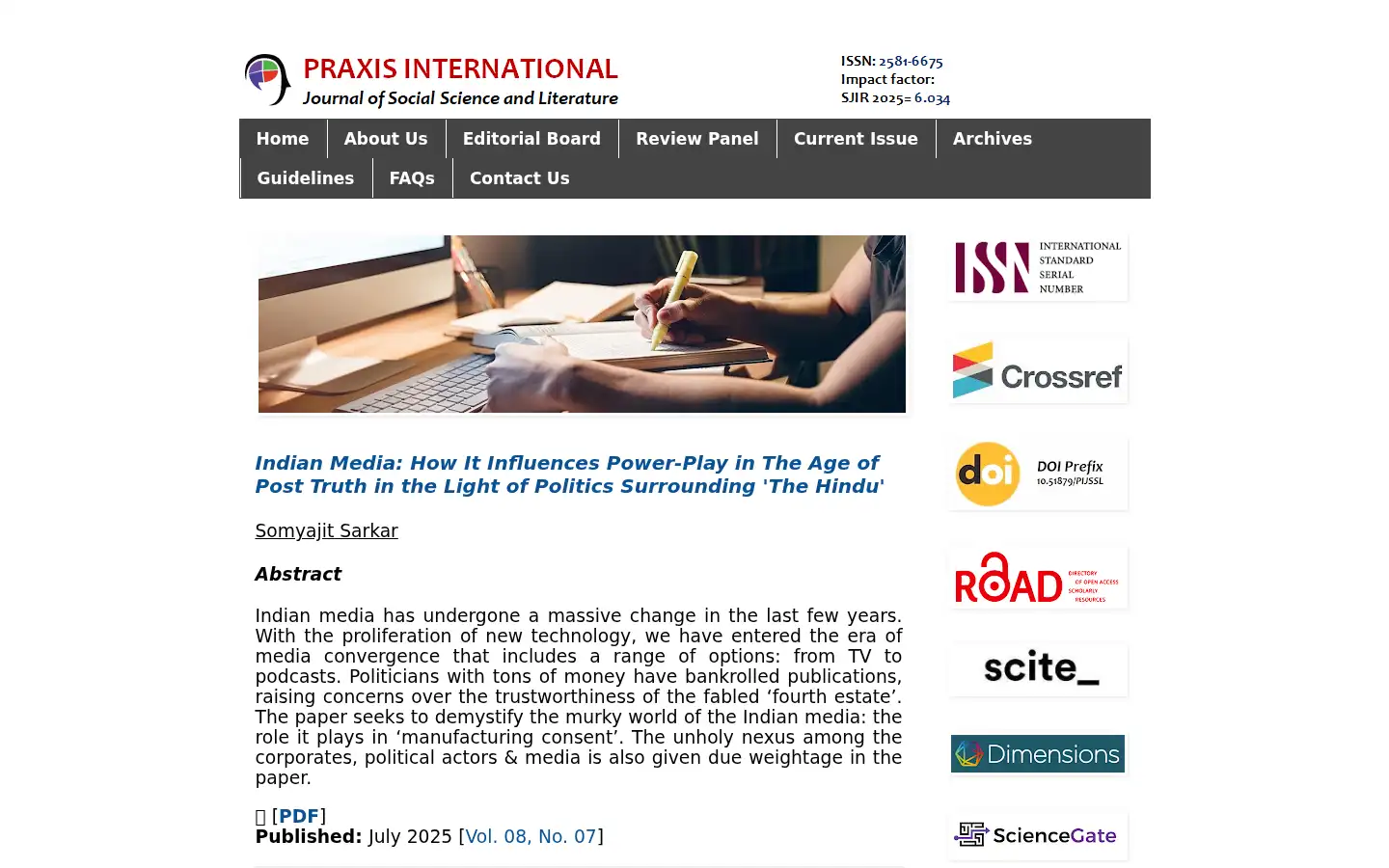 Screenshot of pijssl.com