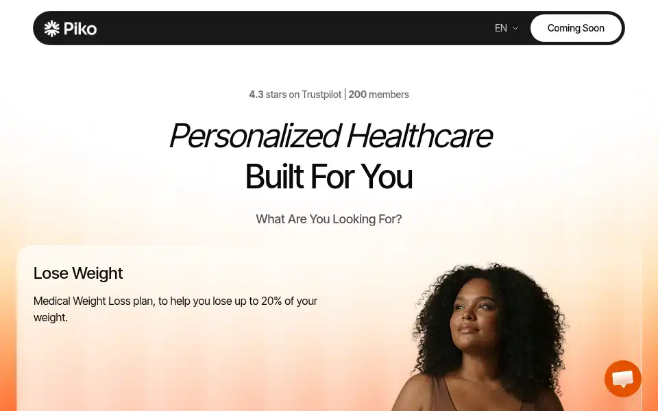 Screenshot of piko.com