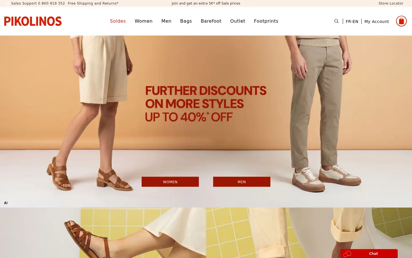 Screenshot of pikolinos.com