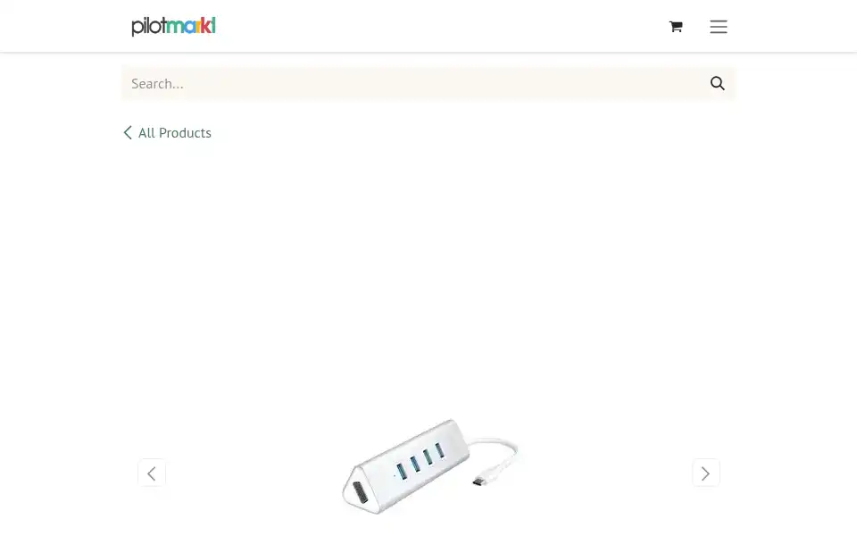 Screenshot of pilotmarkt.com