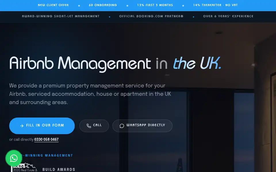 Screenshot of pilotmyproperty.co.uk