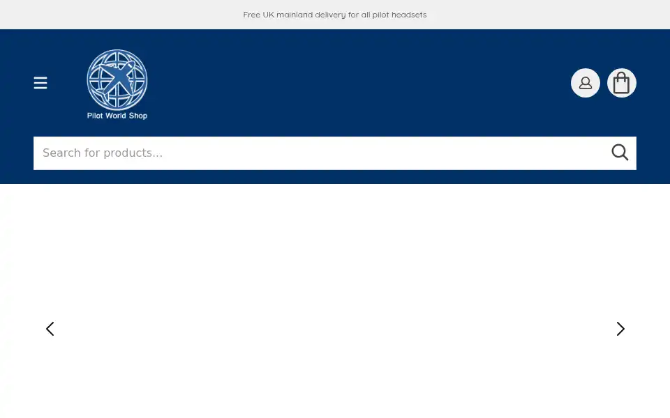 Screenshot of pilotworldshop.com