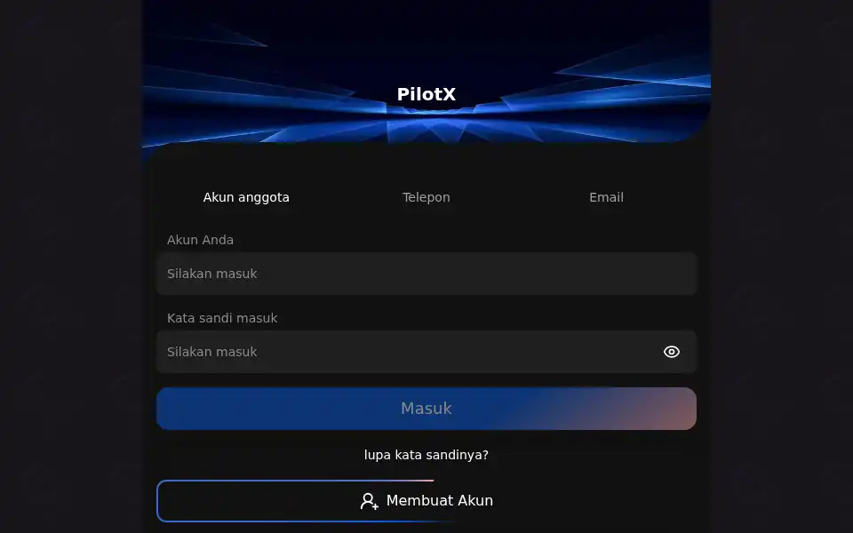 Screenshot of pilotxex.com