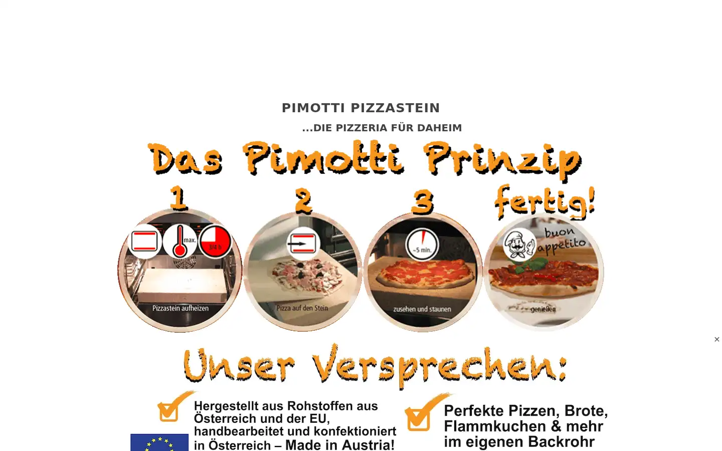 Screenshot of pimotti.at