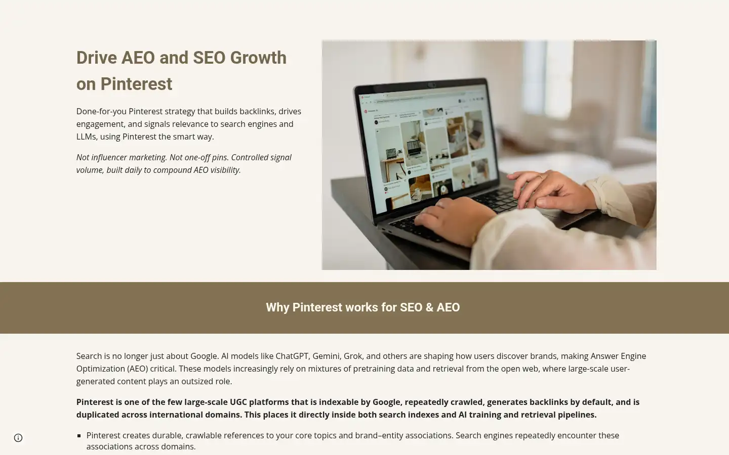 Screenshot of pinaeo.com