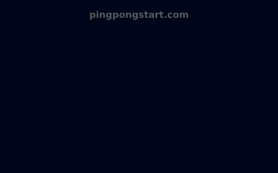 Screenshot of pingpongstart.com