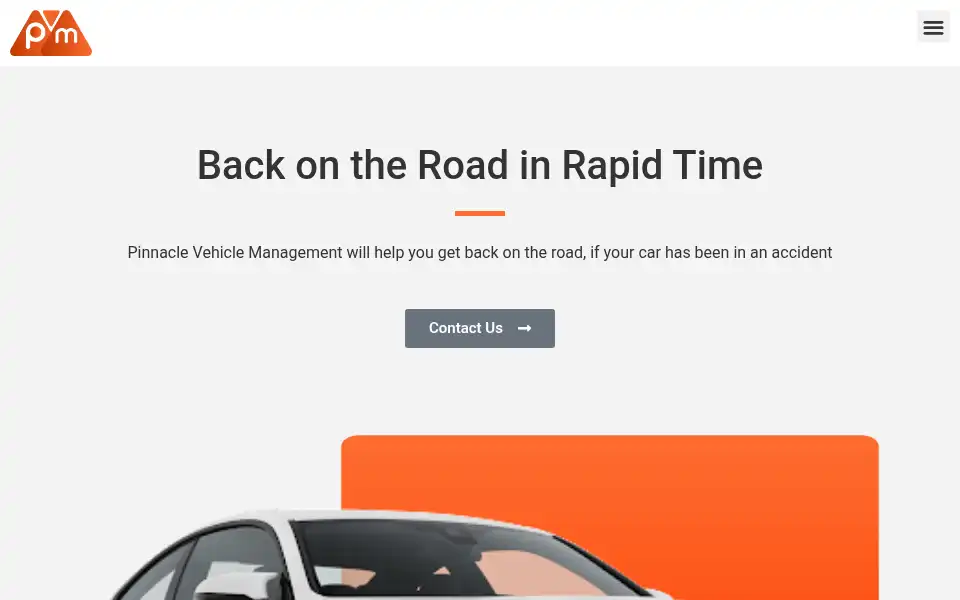 Screenshot of pinnaclehire.co.uk
