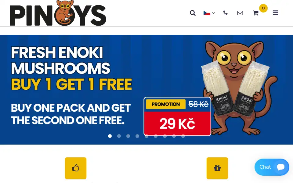 Screenshot of pinoystore.eu