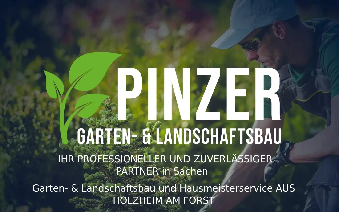 Screenshot of pinzer-gala-bau.de