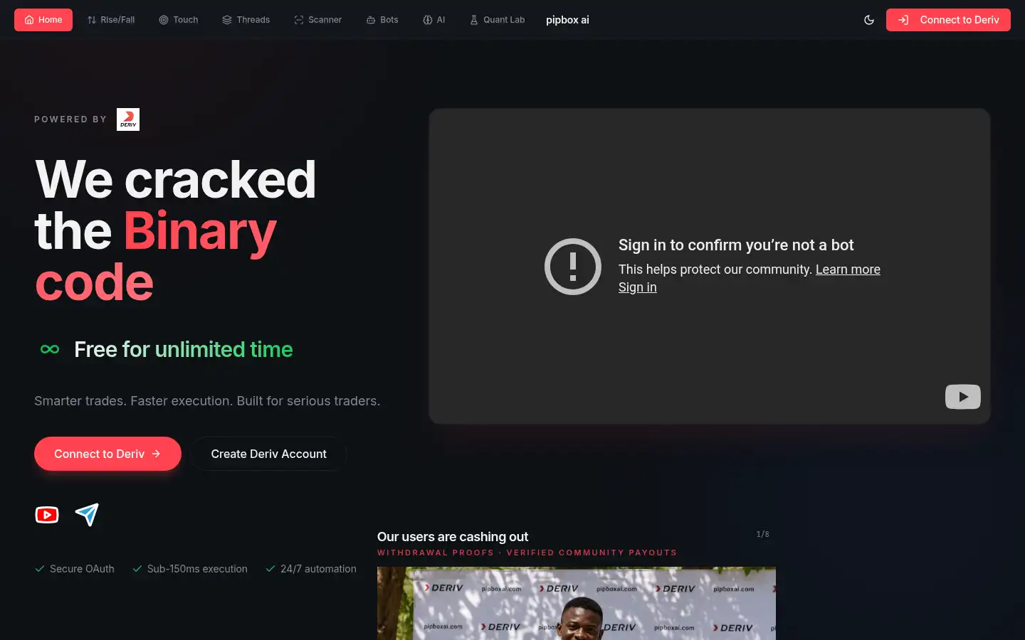 Screenshot of pipboxai.com