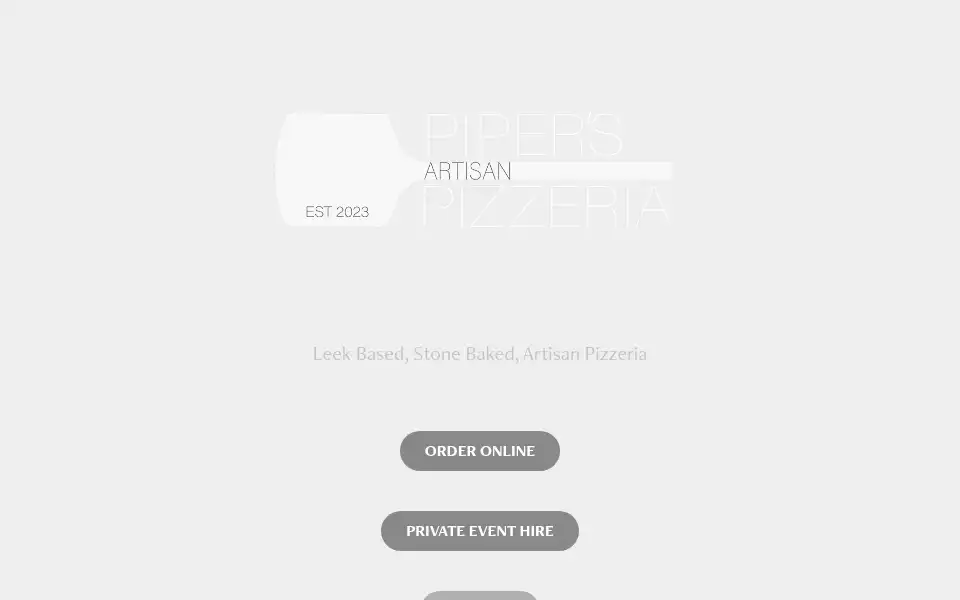 Screenshot of piperspizza.co.uk