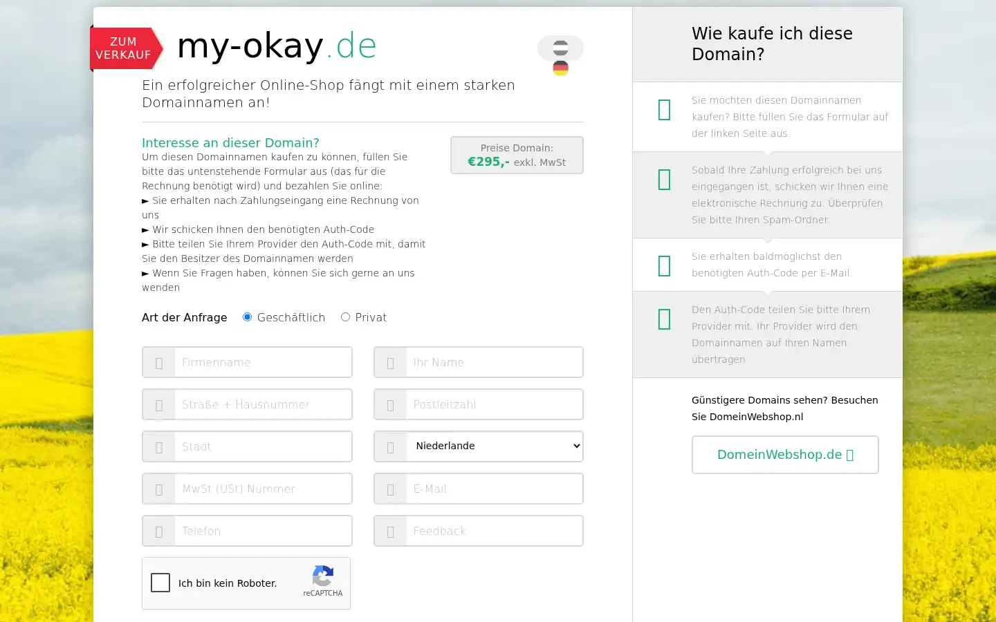Screenshot of pipro.de