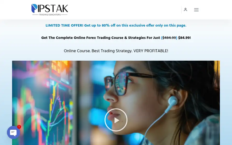 Screenshot of pipstak.com