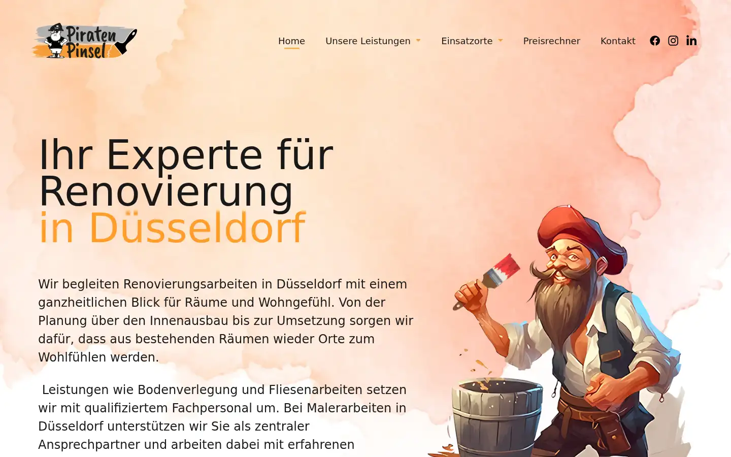 Screenshot of piraten-malerbetrieb.de