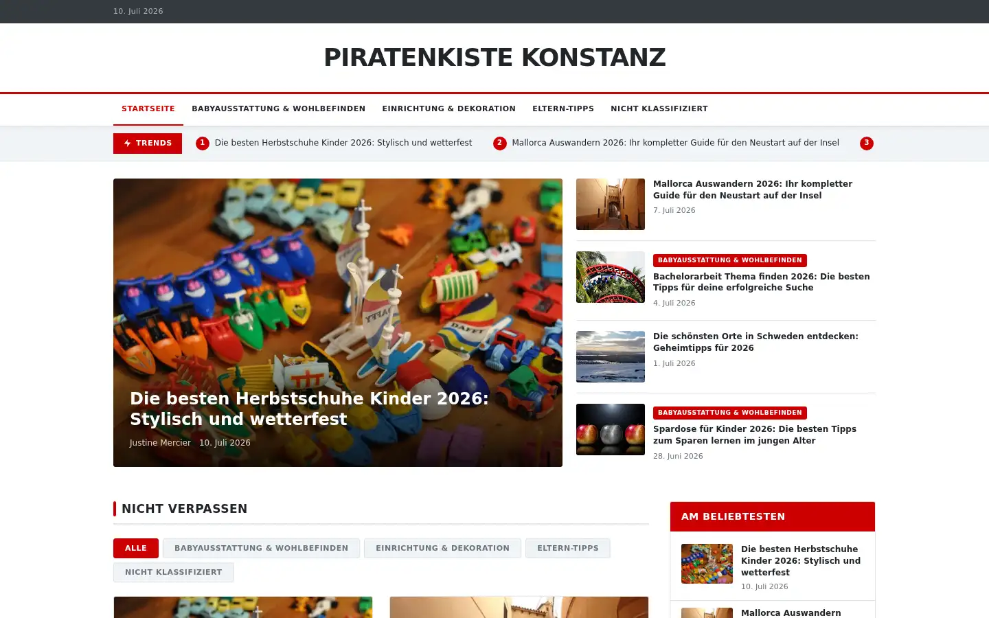 Screenshot of piratenkiste-konstanz.de