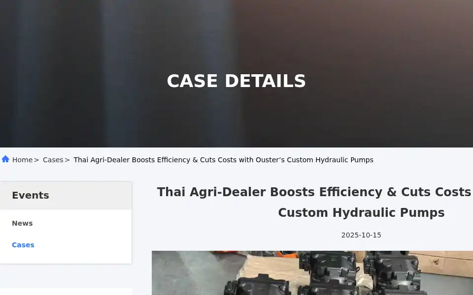 Screenshot of pistonpumphydraulic.com