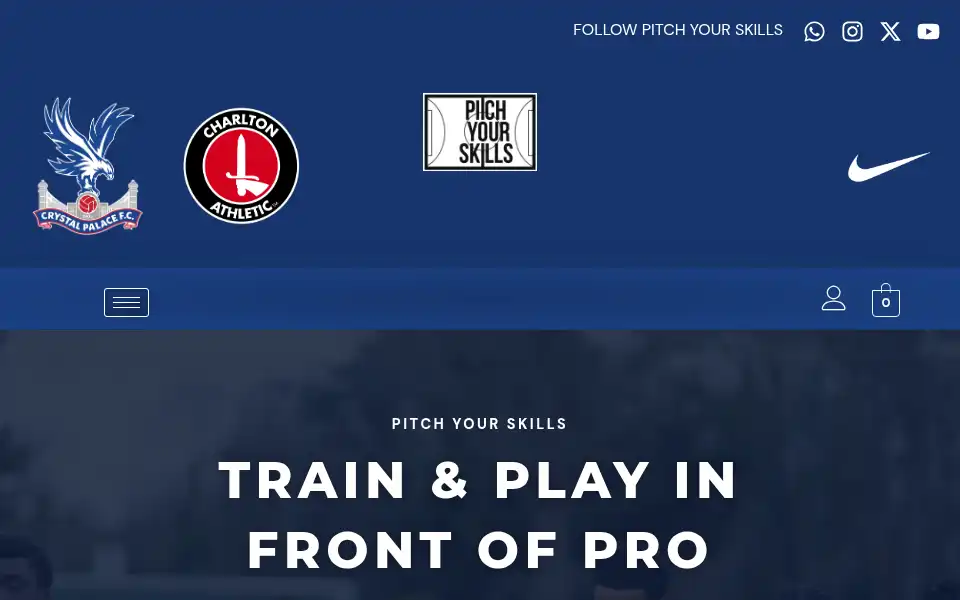 Screenshot of pitchyourskills.co.uk