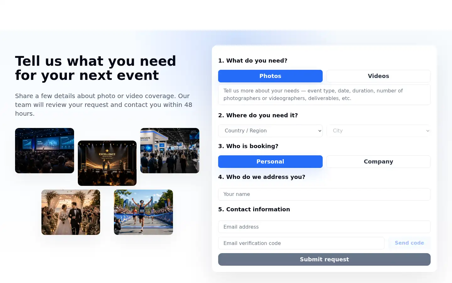 Screenshot of piufoto.com