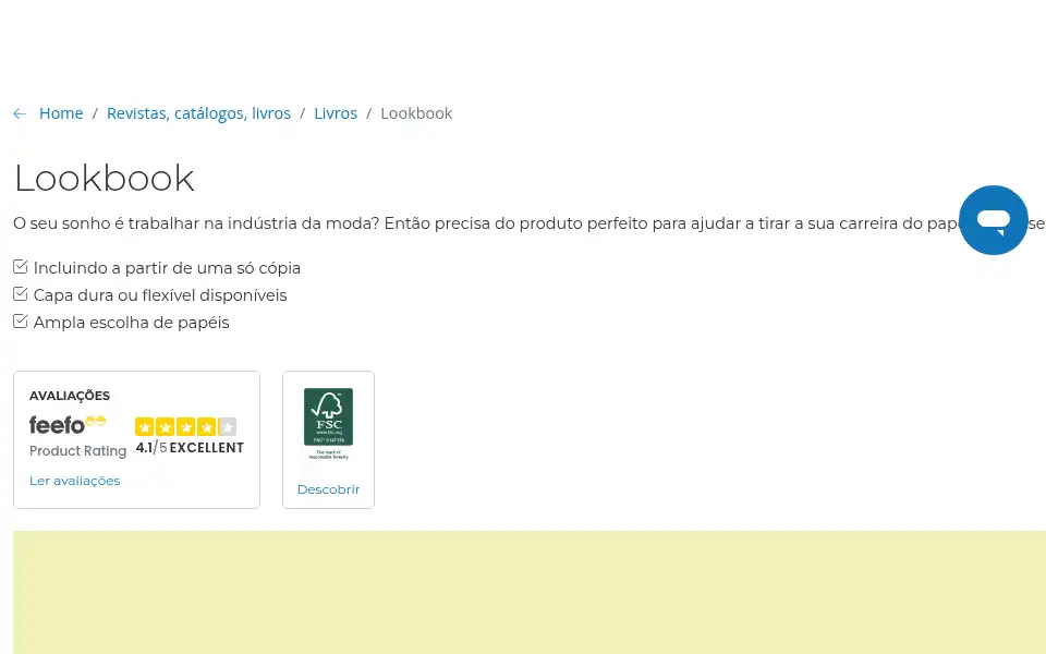 Screenshot of pixartprinting.com.pt
