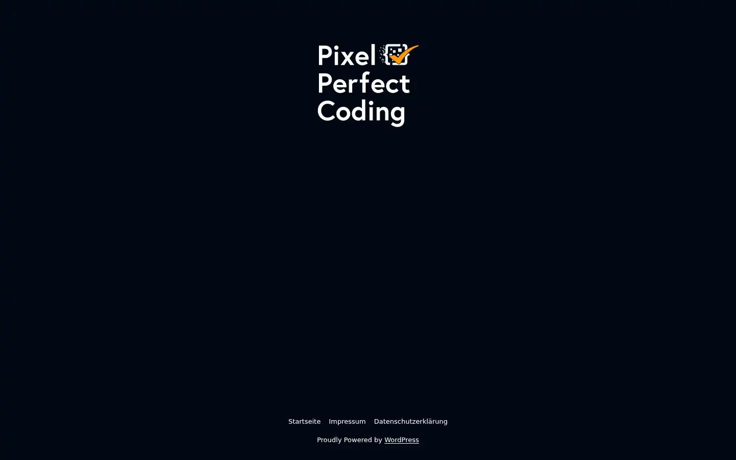 Screenshot of pixel-perfect-coding.de