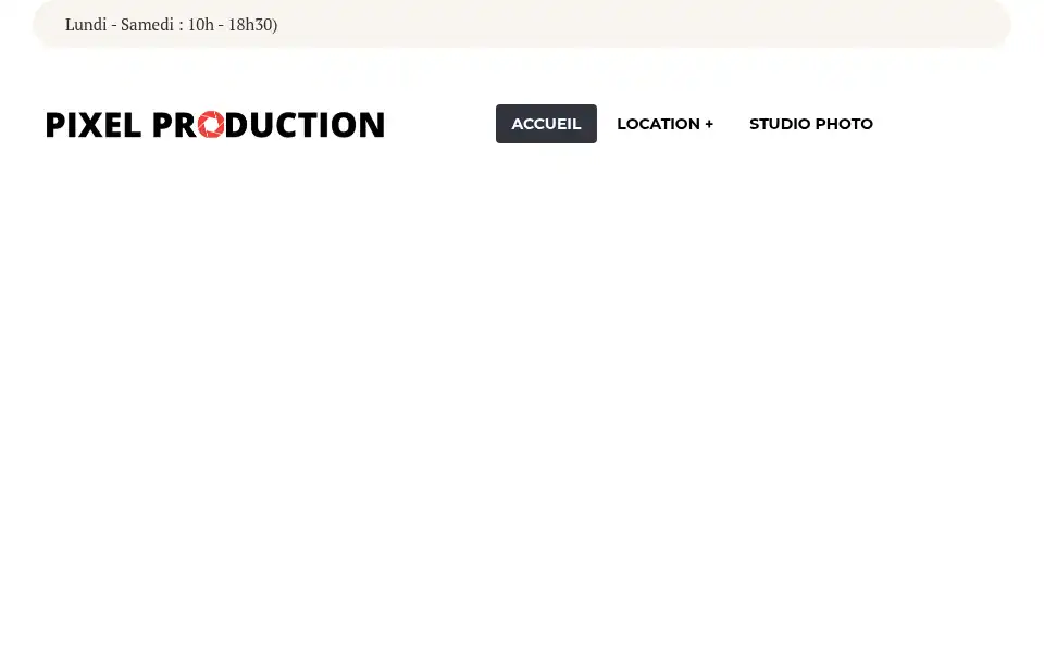 Screenshot of pixelproduction.fr