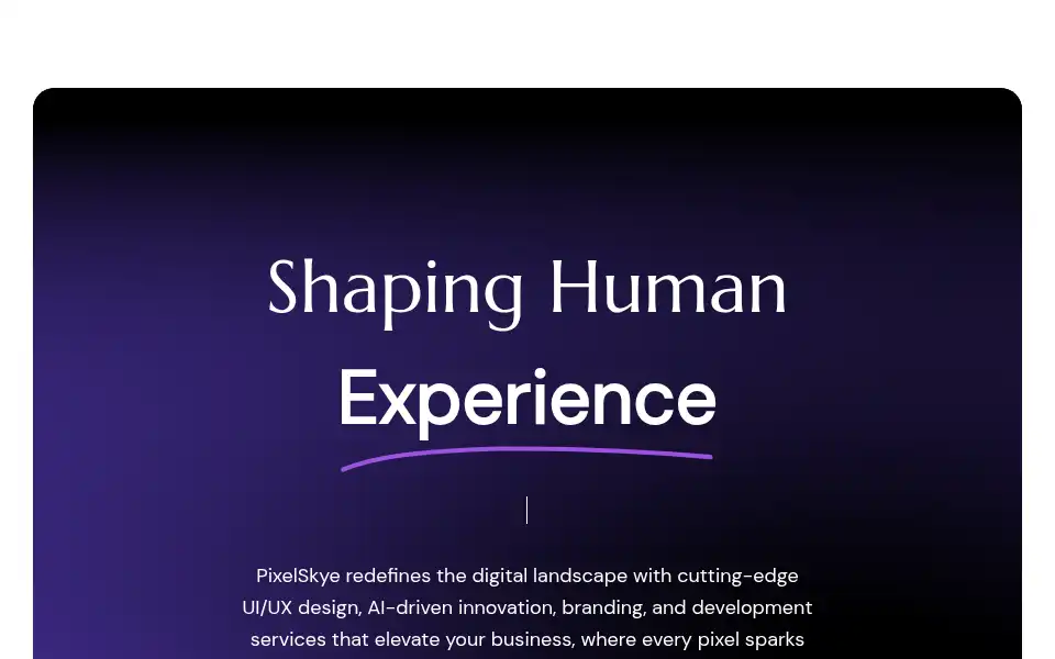 Screenshot of pixelskye.com