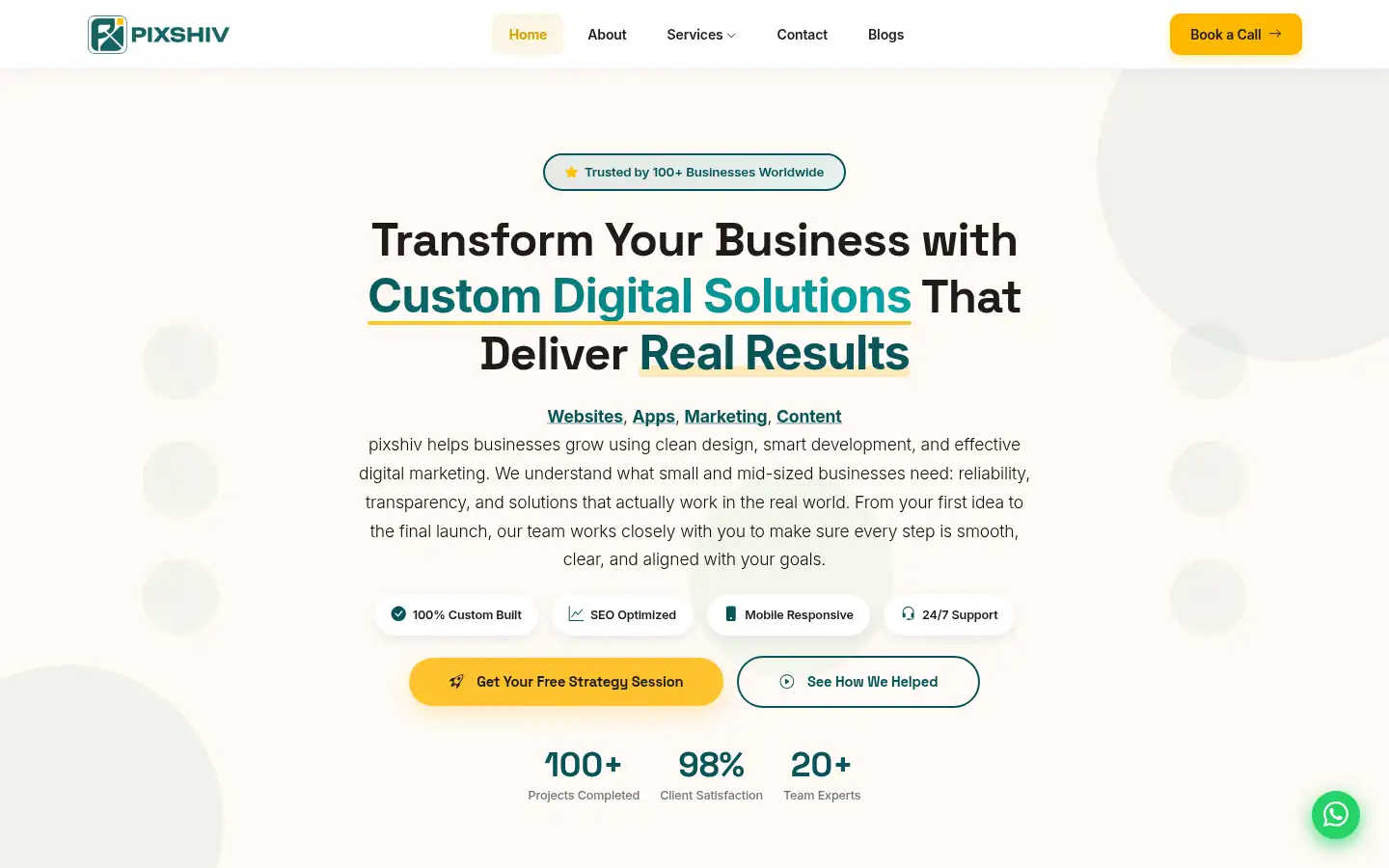 Screenshot of pixshiv.com