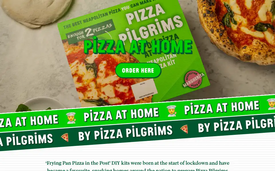 Screenshot of pizzainthepost.co.uk